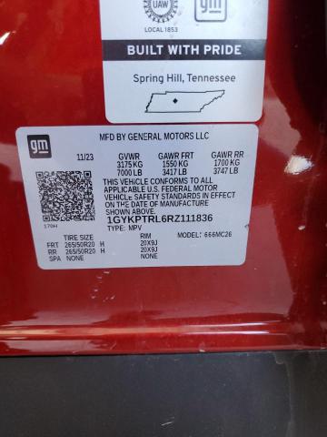 2024 CADILLAC LYRIQ SPOR 1GYKPTRL6RZ111836