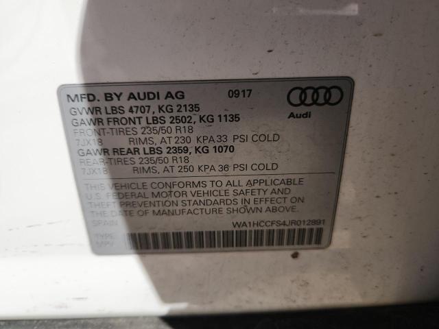 2018 AUDI Q3 PREMIUM #3246873474