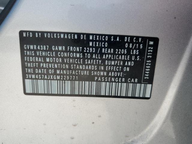 2016 VOLKSWAGEN JETTA GLI 3VW4S7AJXGM229771