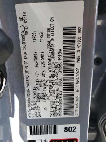 2019 TOYOTA TACOMA DOU 3TMCZ5AN5KM194230