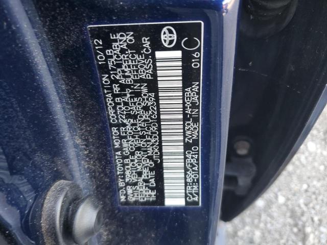 2013 TOYOTA PRIUS - JTDKN3DU9D1622394