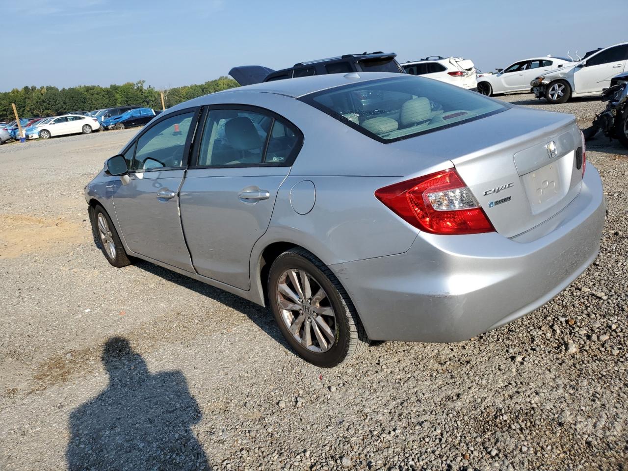 Lot #3248610258 2012 HONDA CIVIC EXL