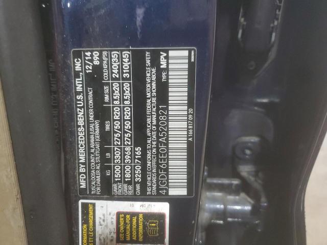 2015 MERCEDES-BENZ GL 450 4MA #3259535118