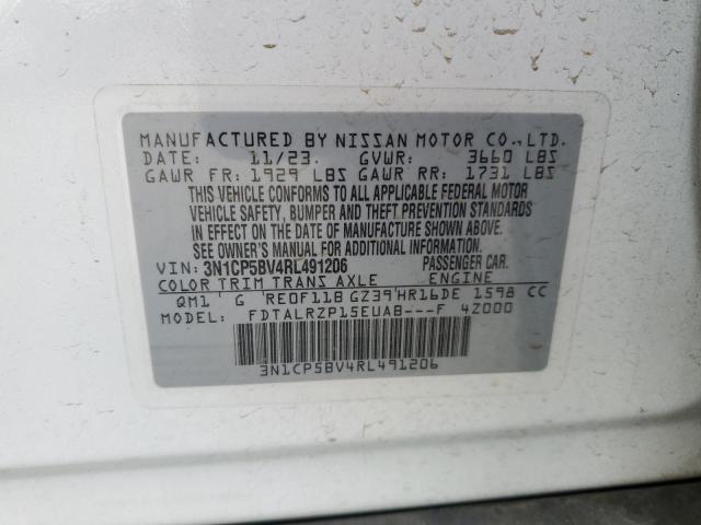 2024 NISSAN KICKS S 3N1CP5BV4RL491206