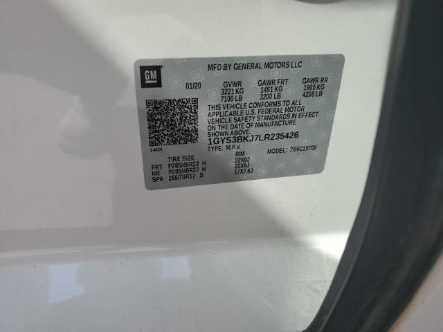 2020 CADILLAC ESCALADE L 1GYS3BKJ7LR235426