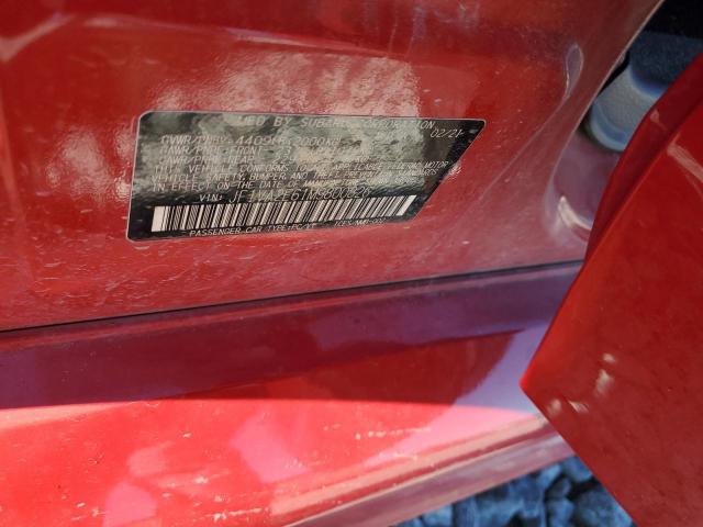 2021 SUBARU WRX STI JF1VA2E61M9800826