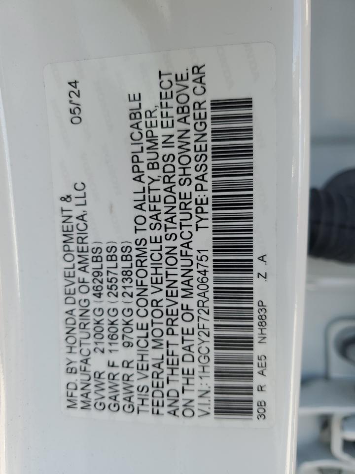 HONDA ACCORD HYBRID SPORT-L