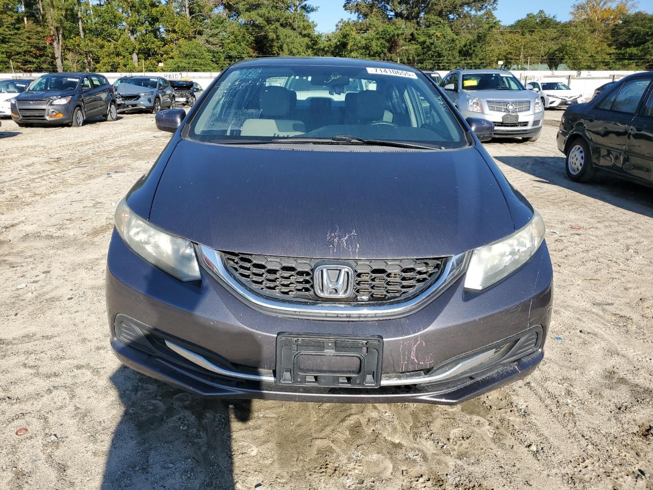 Lot #3310393956 2015 HONDA CIVIC LX