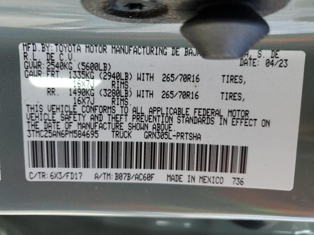 2023 TOYOTA TACOMA DOU 3TMCZ5AN6PM584695