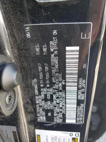 2016 TOYOTA 4RUNNER SR JTEZU5JR7G5138911