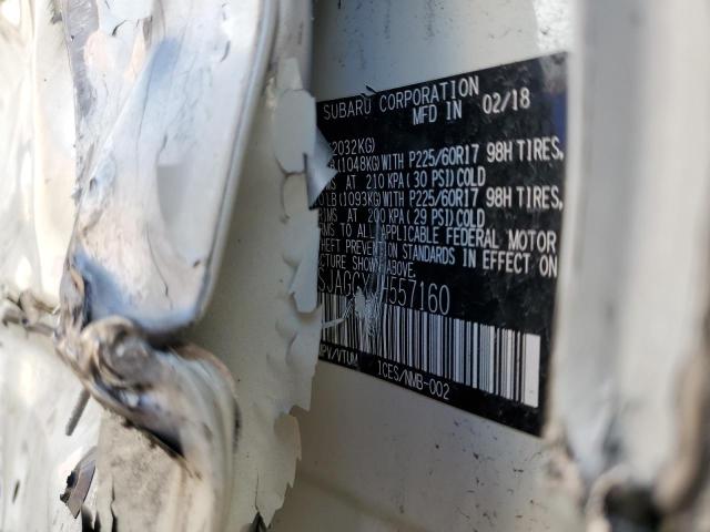 2018 SUBARU FORESTER 2 JF2SJAGCXJH557160