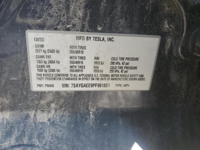 2023 TESLA MODEL Y - 7SAYGAEE9PF961851