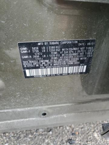 2022 SUBARU OUTBACK WI 4S4BTGSD4N3132141