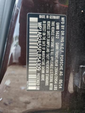 2015 PORSCHE MACAN S WP1AB2A55FLB54309