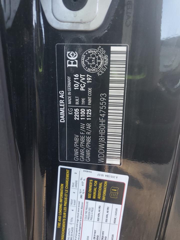 MERCEDES-BENZ C-CLASS 63 AMG-S