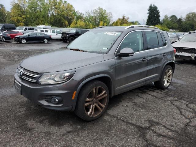 VOLKSWAGEN TIGUAN S 2013 gray  gas WVGBV3AX6DW613116 photo #1