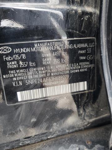 2018 HYUNDAI SONATA SE - 5NPE24AF6JH689279