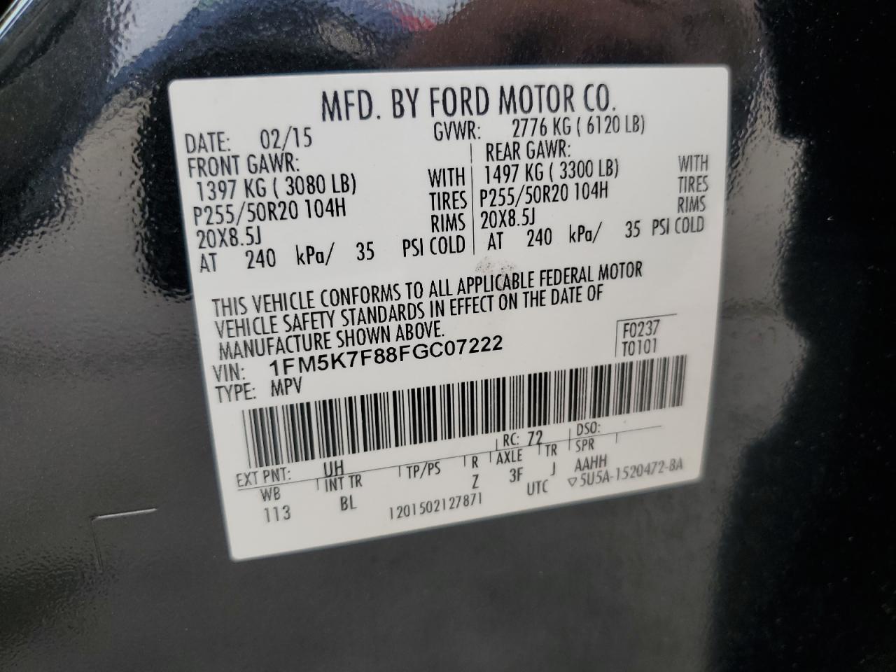 FORD EXPLORER LIMITED