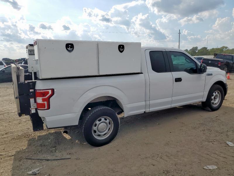 FORD F150 SUPER CAB 2018 white  gas 1FTEX1C52JKD46586 photo #4