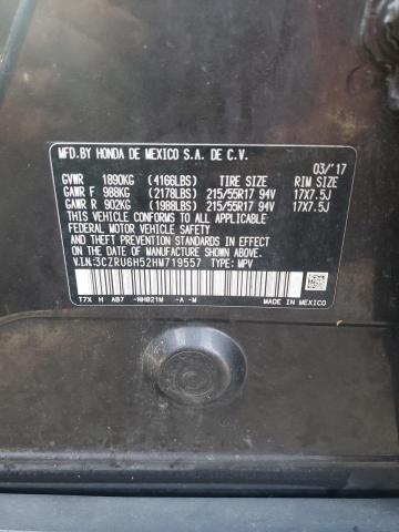 2017 HONDA HR-V EX 3CZRU6H52HM719557