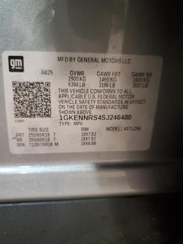 2025 GMC ACADIA ELEVATION 1GKENNRS4SJ246480