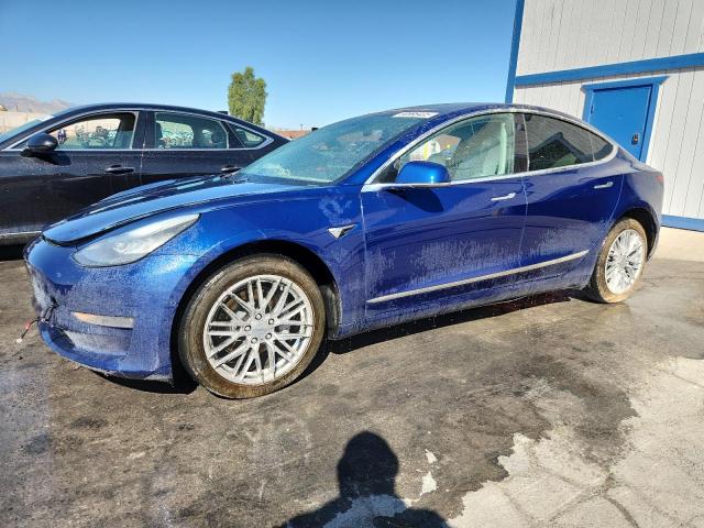 TESLA MODEL 3 2019 blue  electric 5YJ3E1EA5KF302006 photo #1