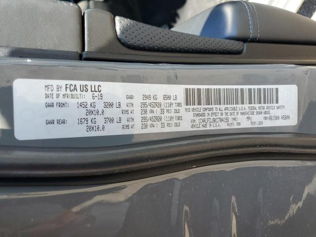 2019 JEEP GRAND CHER 1C4RJFDJ9KC784156