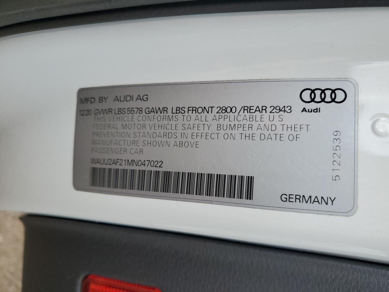 AUDI A7 PREMIUM PLUS S-LINE