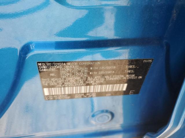 2016 TOYOTA RAV4 SE JTMJFREV0GJ058450