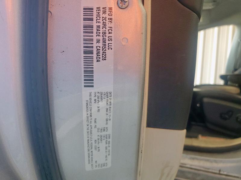 2021 CHRYSLER PACIFICA T - 2C4RC1BG4MR524228