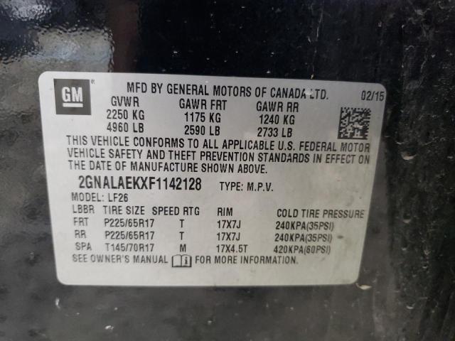 2015 CHEVROLET EQUINOX LS - 2GNALAEKXF1142128