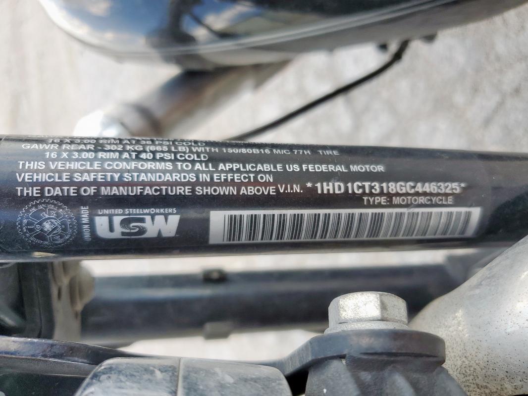 2016 HARLEY-DAVIDSON XL1200 C 1HD1CT318GC446325