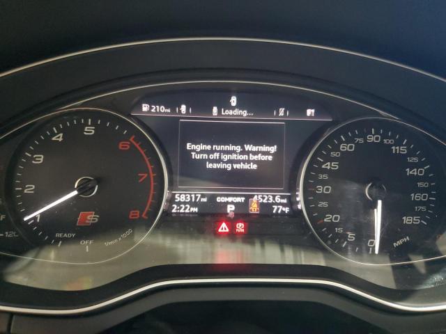 2018 AUDI S5 PREMIUM WAUB4CF56JA127569