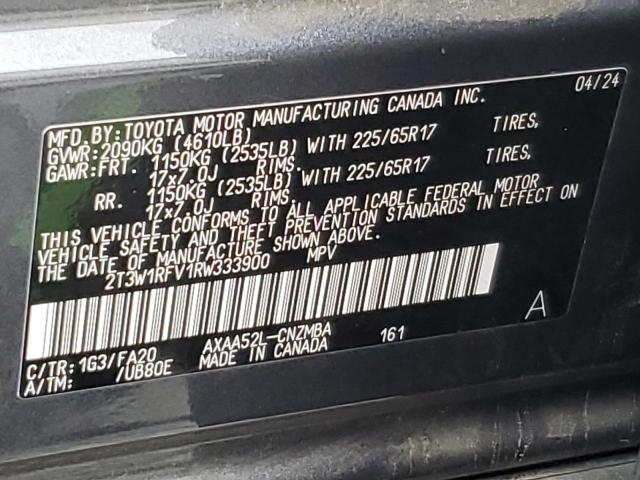 2024 TOYOTA RAV4 XLE - 2T3W1RFV1RW333900