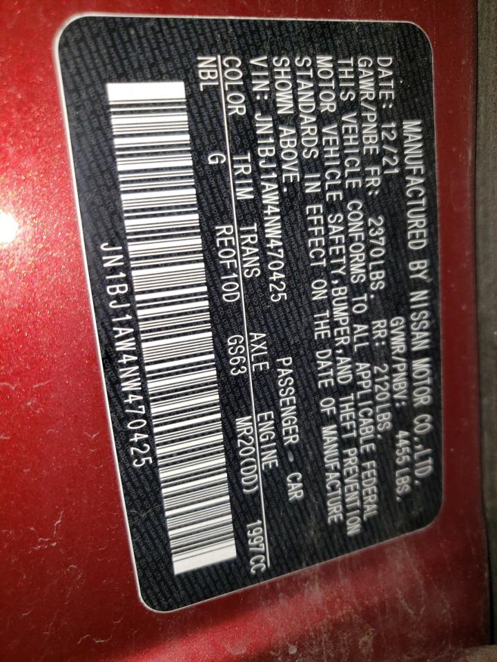 NISSAN ROGUE SPORT S