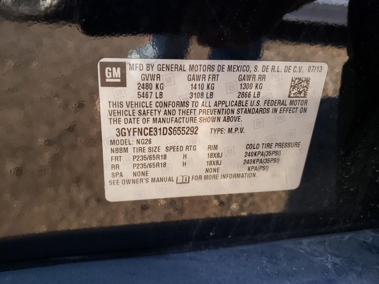 CADILLAC SRX LUXURY COLLECTION