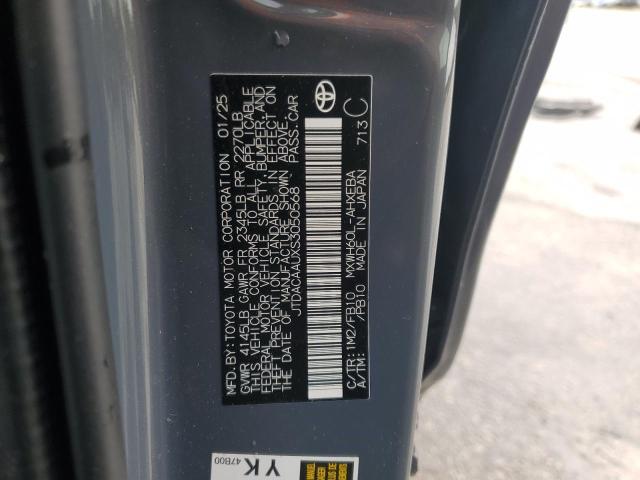 2025 TOYOTA PRIUS LE JTDACAAUXS3050568
