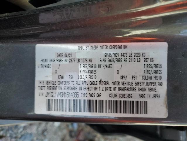 2021 MAZDA 6 TOURING - JM1GL1VM9M1614035