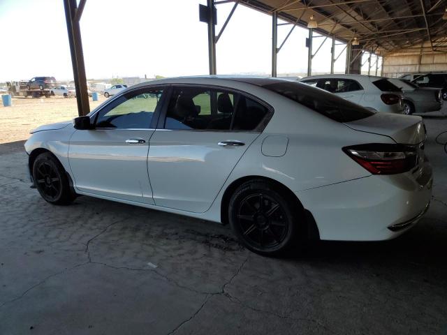 HONDA ACCORD LX 2017 white  gas 1HGCR2F34HA145484 photo #3