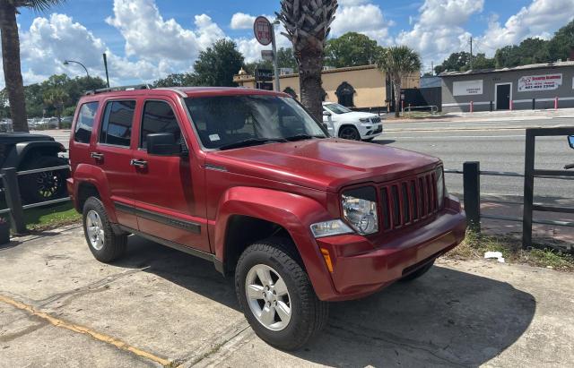 JEEP LIBERTY SP 2010 red 4dr spor gas 1J4PN2GK0AW111675 photo #1