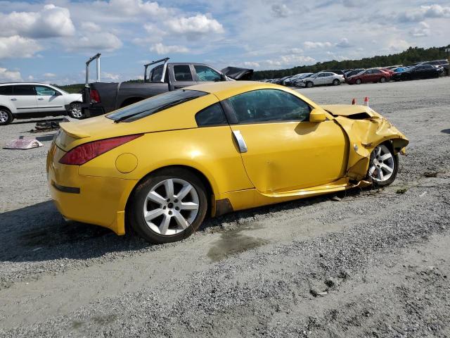 NISSAN 350Z COUPE 2005 yellow coupe gas JN1AZ34D85M608943 photo #4