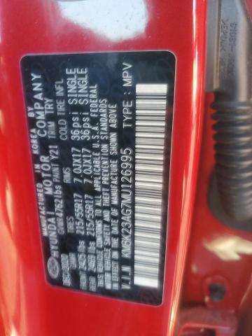 2021 HYUNDAI KONA SEL KM8K23AG7MU126995