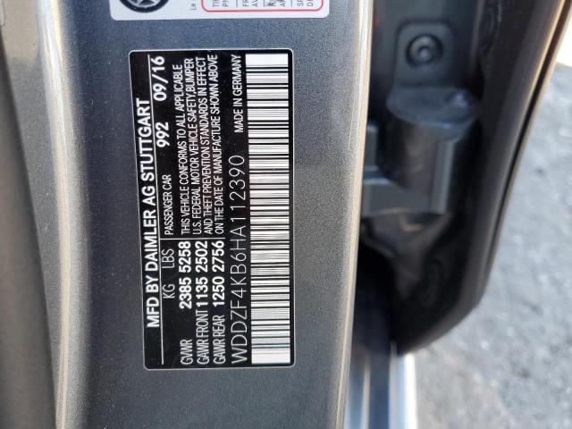 2017 MERCEDES-BENZ E 300 4MATIC WDDZF4KB6HA112390