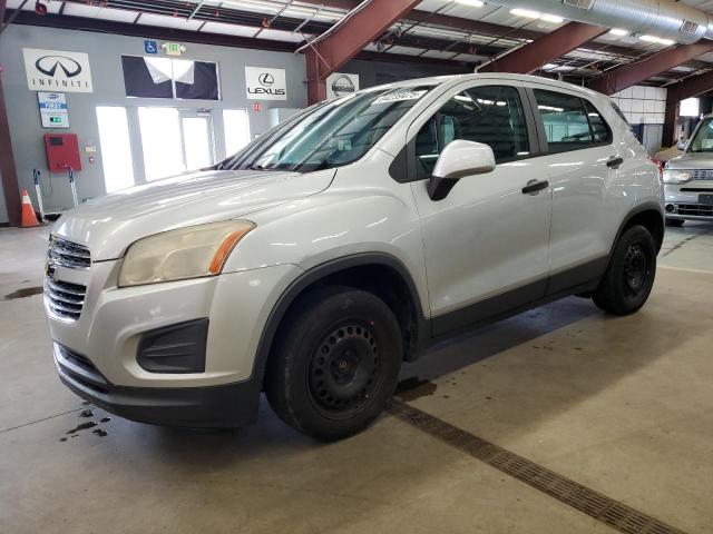 CHEV TRAX LS 2015 silver 4dr spor gas KL7CJKSB9FB100452 photo #1