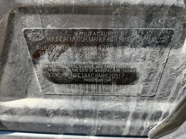 2010 HYUNDAI SONATA GLS - 5NPET4ACXAH620517