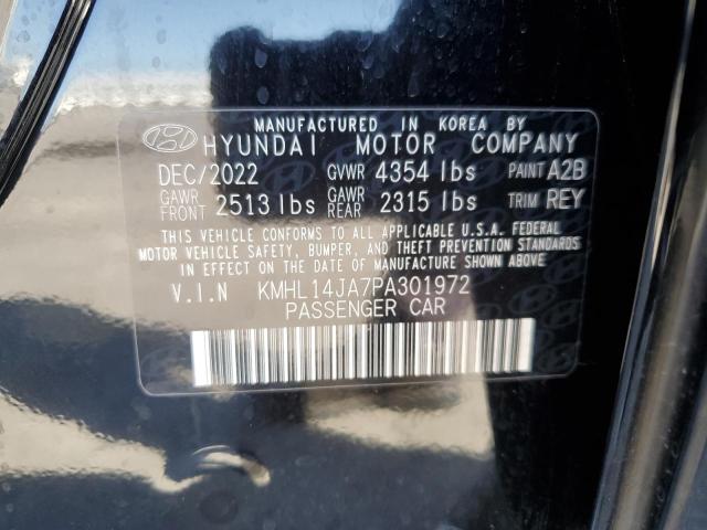 2023 HYUNDAI SONATA SEL KMHL14JA7PA301972