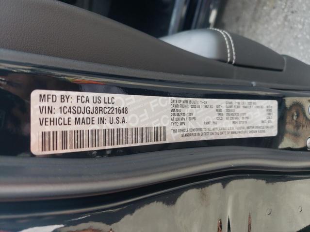 2024 DODGE DURANGO SRT 392 1C4SDJGJ8RC221648