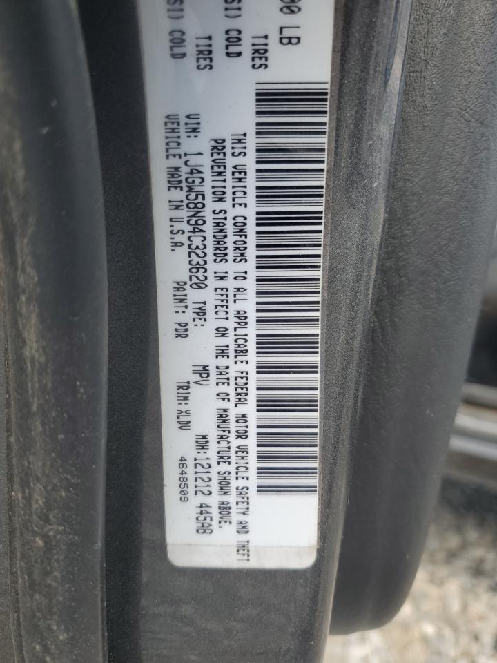 Lot #3247841199 2004 JEEP GRAND CHER