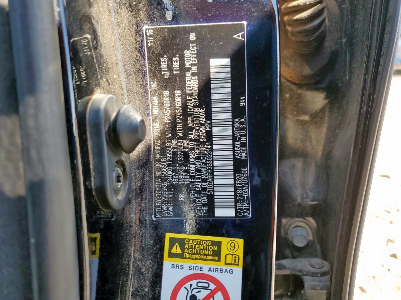 TOYOTA HIGHLANDER LE