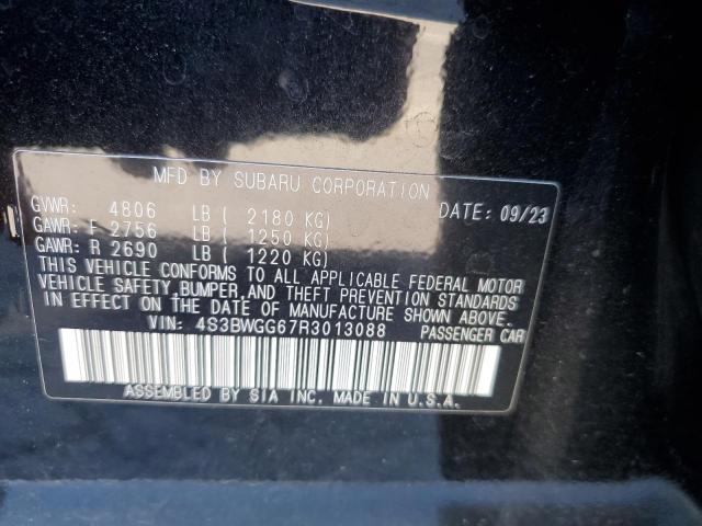 2024 SUBARU LEGACY SPO 4S3BWGG67R3013088